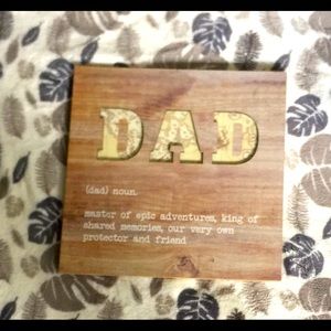 Dad frame that HANGS for Father’s Day and more
